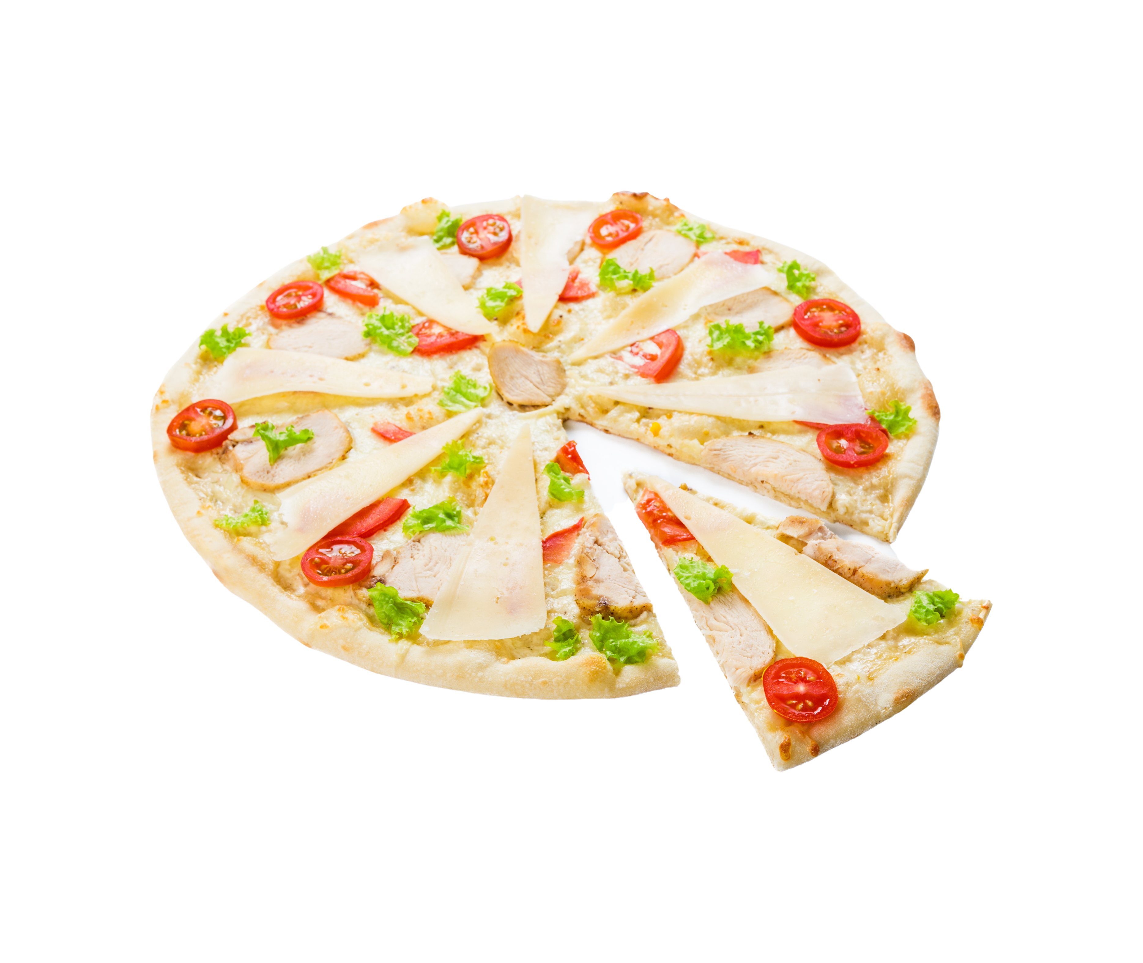 Chicken Caesar Pizza