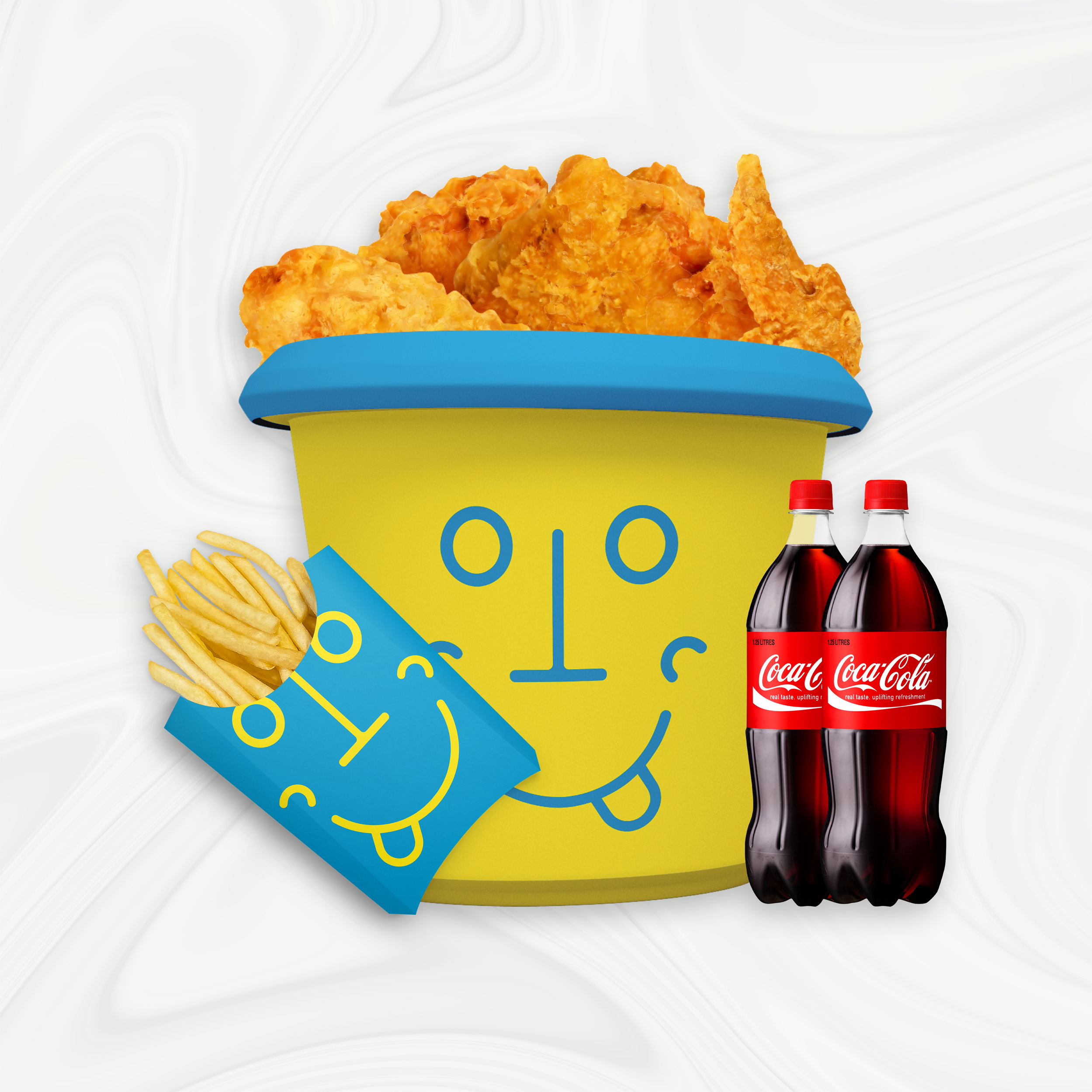 4 Pc Chicken & Fries Meal